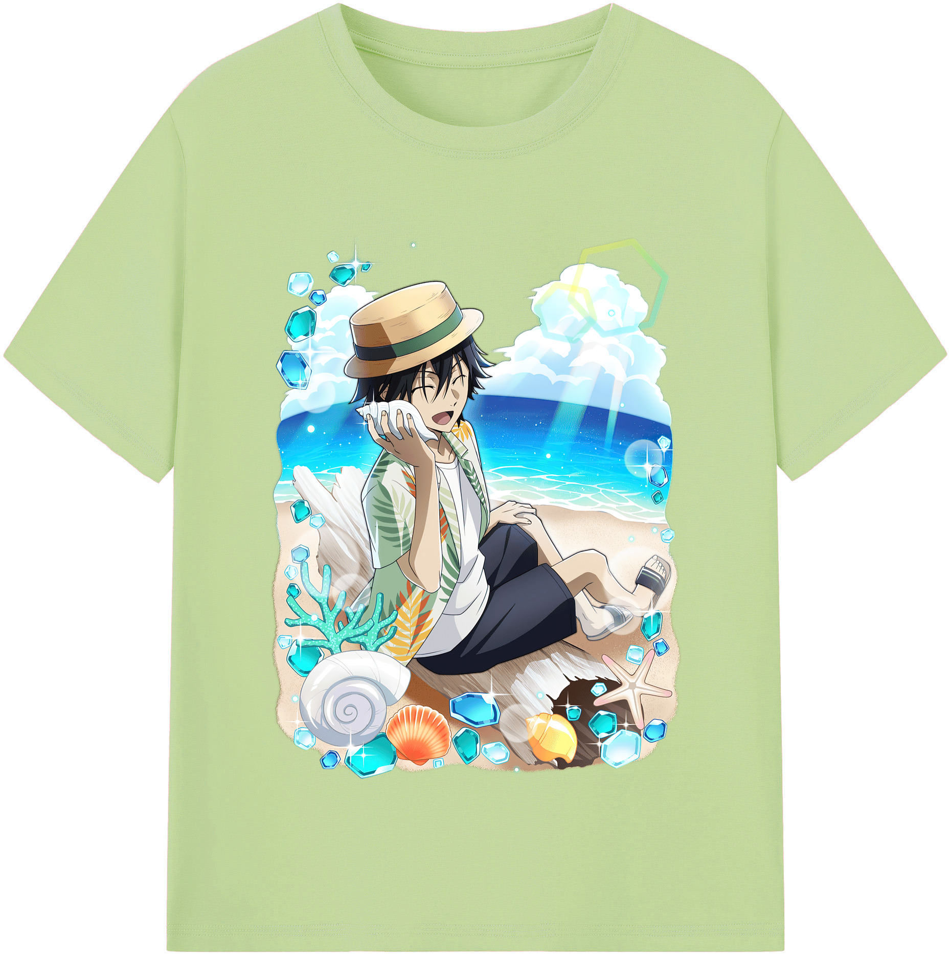 （画像用） 文豪ストレイドッグス Bungo Stray Dogs 綿100％半袖Tシャツ（フロントプリント）